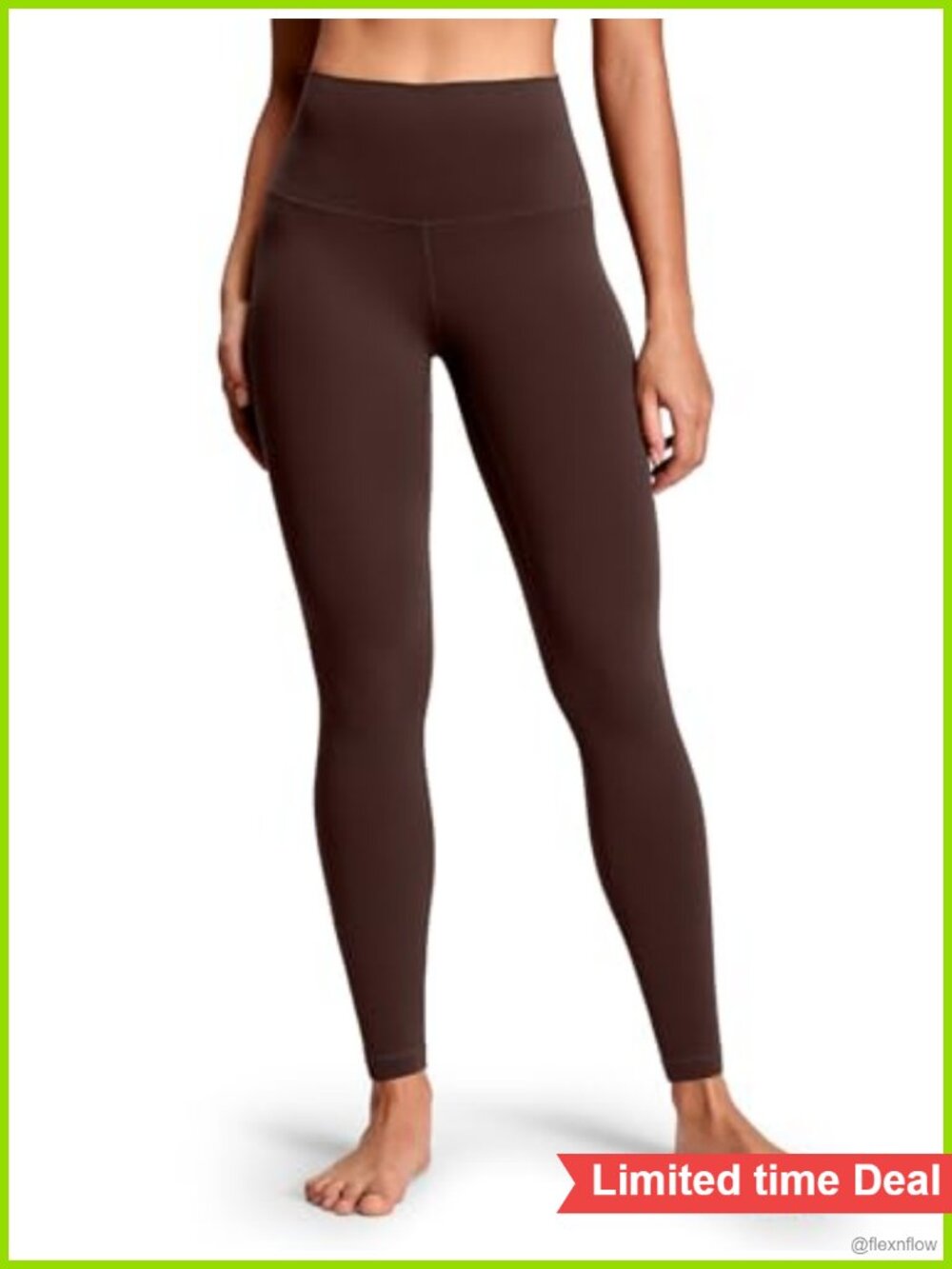 28" High Rise Compression Leggings Squat Proof Tummy Control Workout